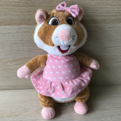 Hamster van AH. Meisje met roze jurk