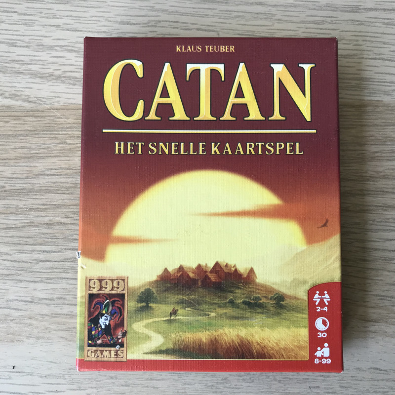 999 games: Catan. Ongebruikt. Het snelle kaartspel.