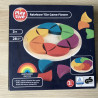 Montessori : Regenboog legspel bloem