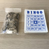 Stapel Bingo scorenblaadjes met fishes