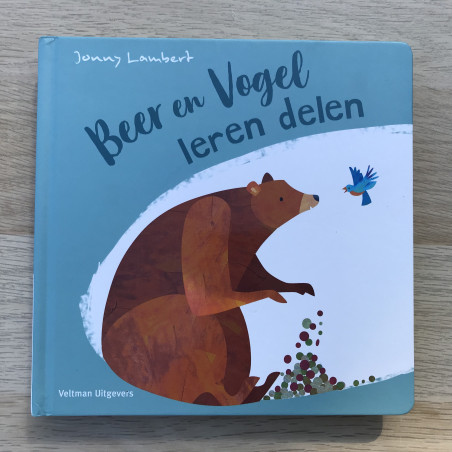 Beer en vogel leren delen