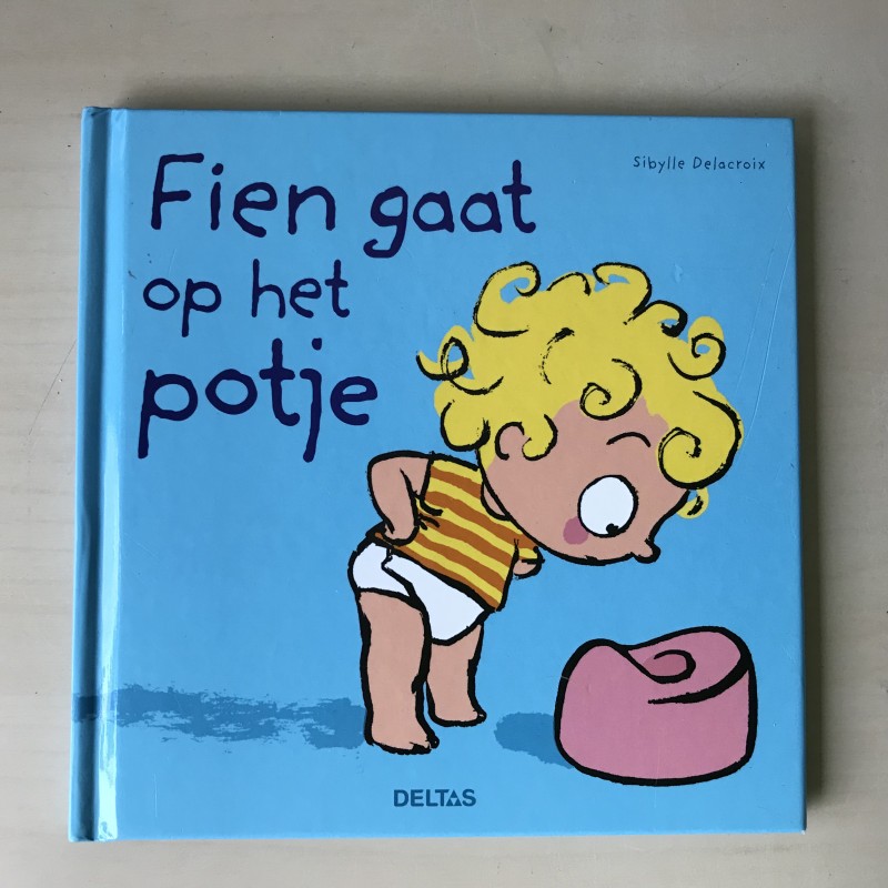 Fien gaat op het potje