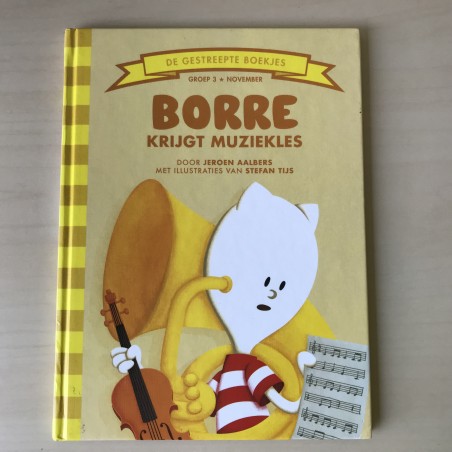 De Gestreepte Boekjes - Groep 3 : Borre krijgt muziekles