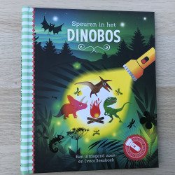 Speuren in het dinobos. Uitdagend zoekboek