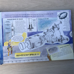 Ontdek de ruimtevaart ( schuifplaatjes)