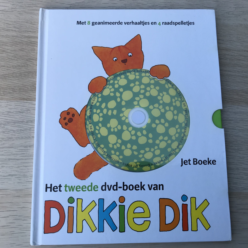 Het tweede dvd-boek van Dikkie Dik.