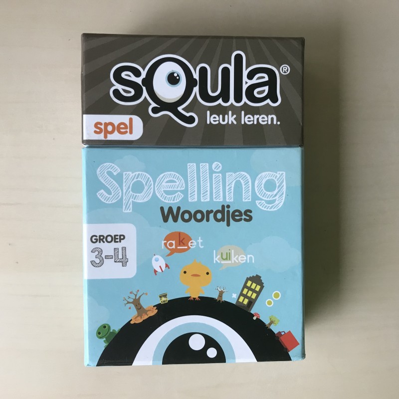 Squla leuk leren: Spelling woordjes groep 3-4