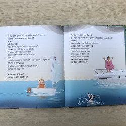 Met opa de boot in. Samenlezer