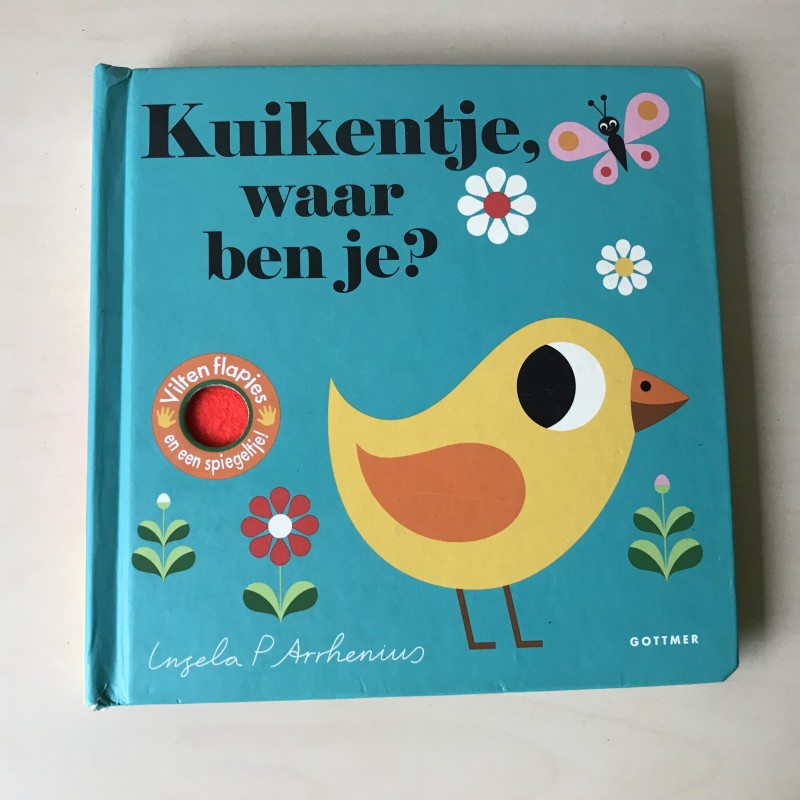 Kuikentje, waar ben je?  Flapjes en spiegeltje