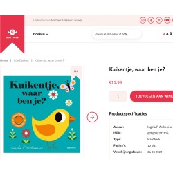 Kuikentje, waar ben je?  Flapjes en spiegeltje