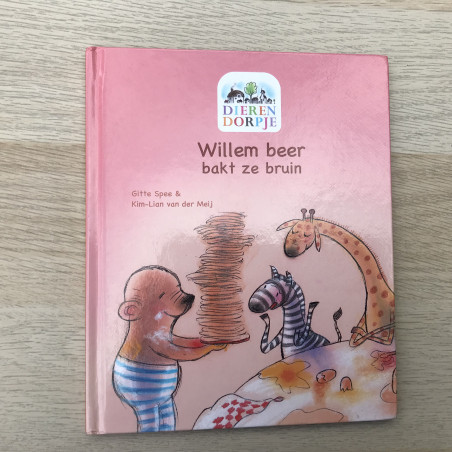 Dierendorpje. Willem beer bakt ze bruin