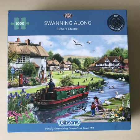 Gibsons : Swanning along. 1000 stukjes.