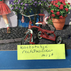 -1 stukje. Gibsons : Teddy Bears & Tricycles . 500 stukjes XL