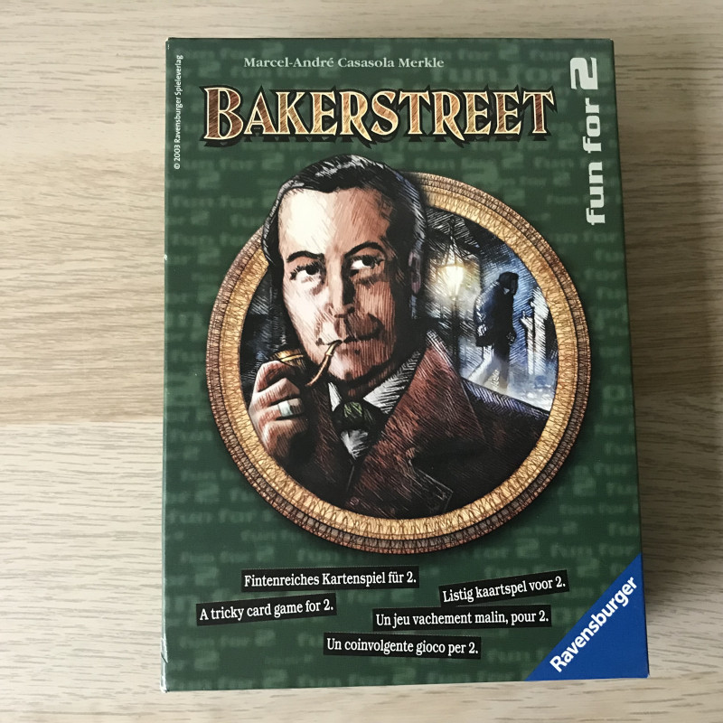 Bakerstreet. Listig kaartspel voor 2