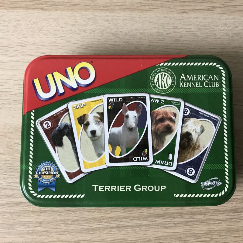 Uno. Met afbeeldingen van Terriërs