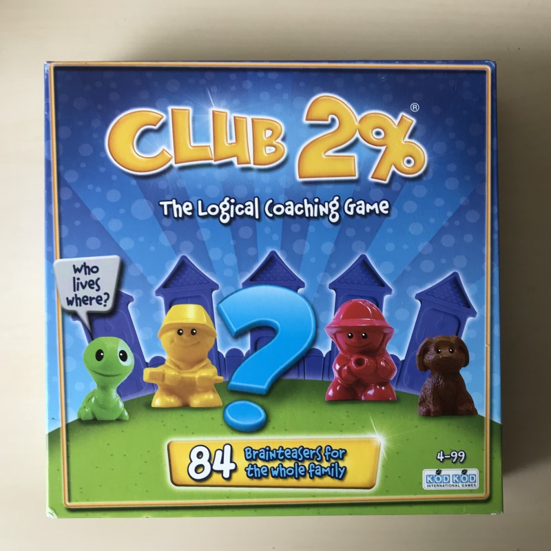 Club 2%. Kun jij de raadsels oplossen?