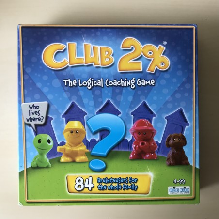 Club 2%. Kun jij de raadsels oplossen?