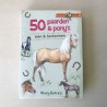 Paarden : 50 paarden en pony’s zien en herkennen/ vakantie