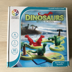 Smartgames :Dinosaurus Mystic islands. Dinosaurussen