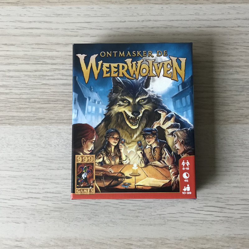 999 games Kaartspel : Ontmasker de weerwolven.