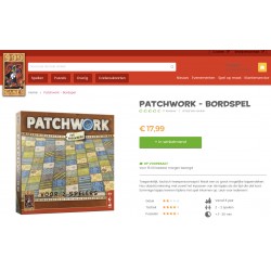 999 Games : Patchwork.
