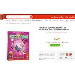 999 Games : Pocket Escape Room in Wonderland.