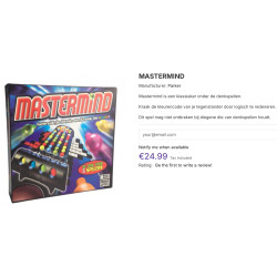 Mastermind : Gebruik je brein en kraak de code!