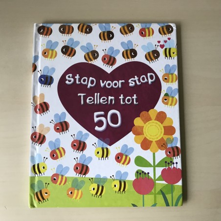 Stap voor stap. Tellen tot 50