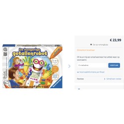 Tiptoi. De hongerige getallenrobot