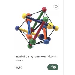 Manhattan Toy skwish rammelaar