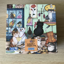 Gibsons : Purrfect Chocolate. Poezen. 500 stukjes