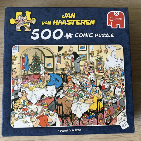 Jan van Haasteren : Dining Disaster. 500 stukjes.