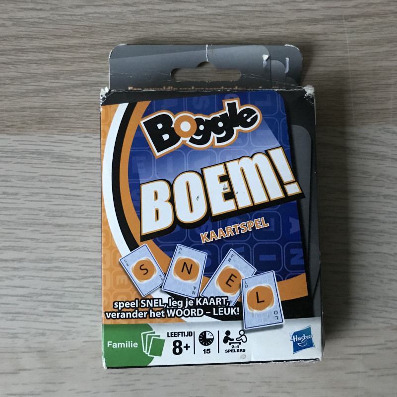 Boggle  Boem kaartspel