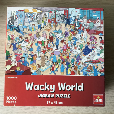 Wacky World : Lunchroom. 1000 stukjes.