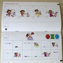 Mini Loco boekje : Samen spelen met Dora. Ontwikkelingsspelletjes. Leeftijd 4-6 jaar.