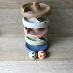 Ballenbaan, Roetsjbaan met 2 ballen.