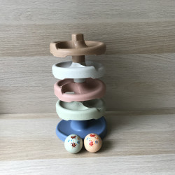 Ballenbaan, Roetsjbaan met 2 ballen.