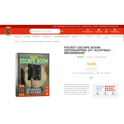 999 Games: Pocket escape room. Ontsnapping uit Alcatraz