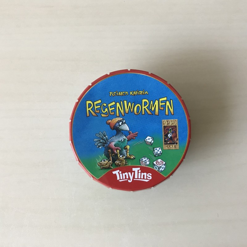 999 Games: Regenwormen. Tiny Tins
