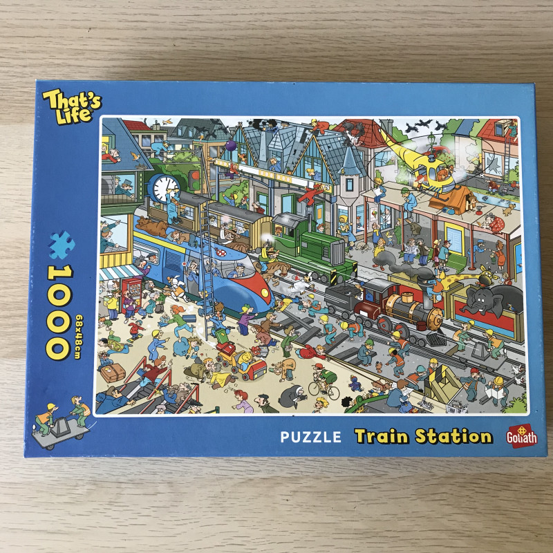 That’s Life. Train station. 1000 stukjes
