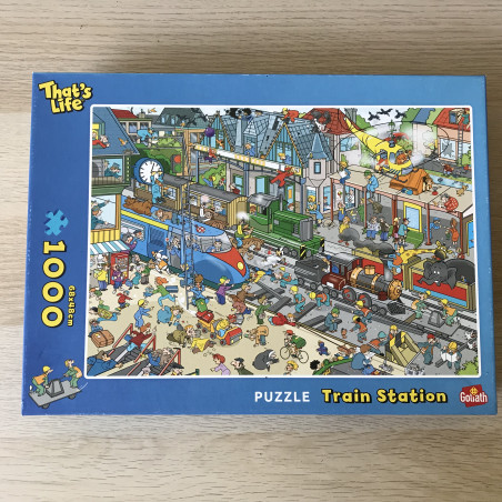 That’s Life. Train station. 1000 stukjes