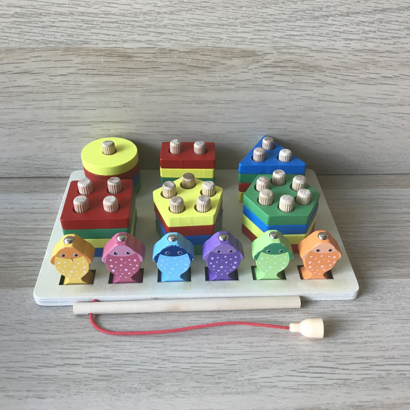 Visspel en een denkspelletjes.
