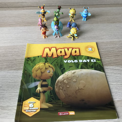 Maya de Bij : Volg dat ei.  met 10 mini speelfiguren.