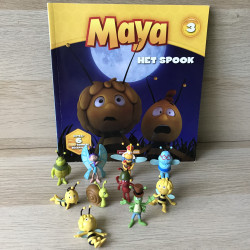 Maya de Bij : Het spook.  met 10 mini speelfiguren.