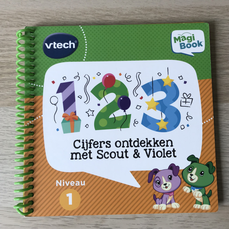 Vtech MagiBook: Cijfers en ontdekken met Scout en Violet.