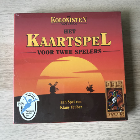 999 Games : Nieuw. Kolonisten van Catan. Kaartspel voor twee personen.
