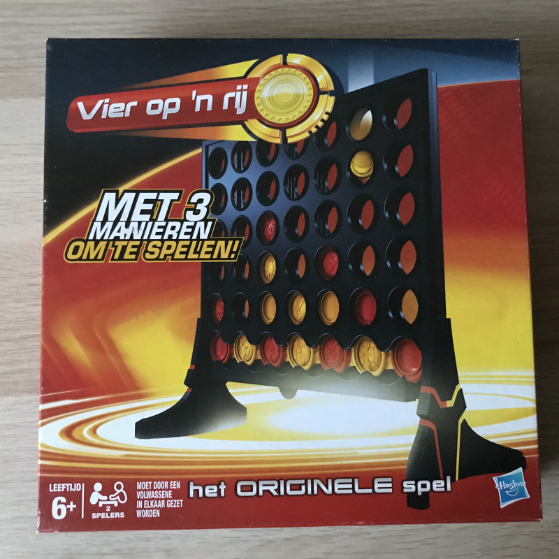 Vier op ‘n rij / Vier op een rij. 3 manieren om te spelen