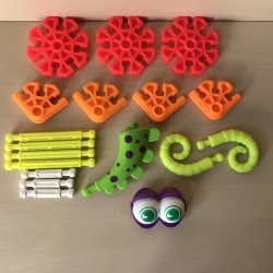 Kid K’nex : Stretchin monsters + boekje