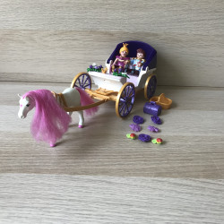 Playmobil : Koninklijke koets met paard. 9161