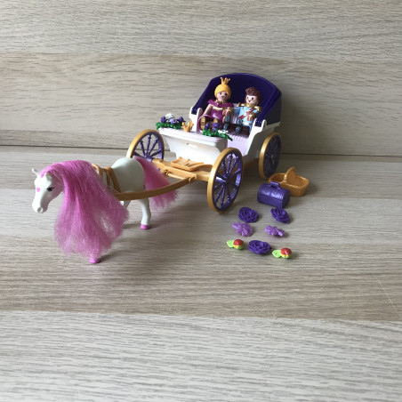 Playmobil : Koninklijke koets met paard. 9161
